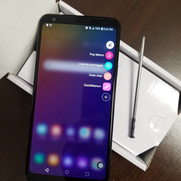 LG Stylo 5 32GB Black, Unlocked. In good condition !!! - Picture 1 of 7